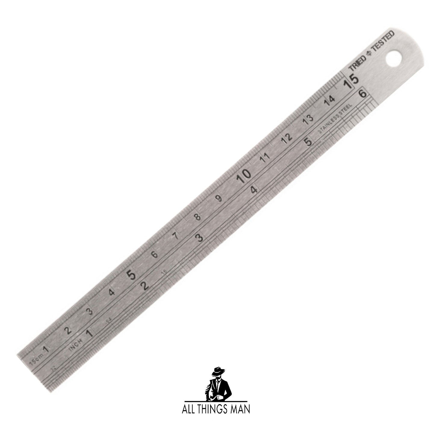 Stainless Steel Ruler 150mm.    ATM.T.R01A