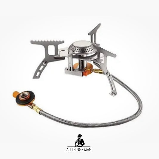 Portable Compact Gas-Burner Outdoor Cooking Camping Stove