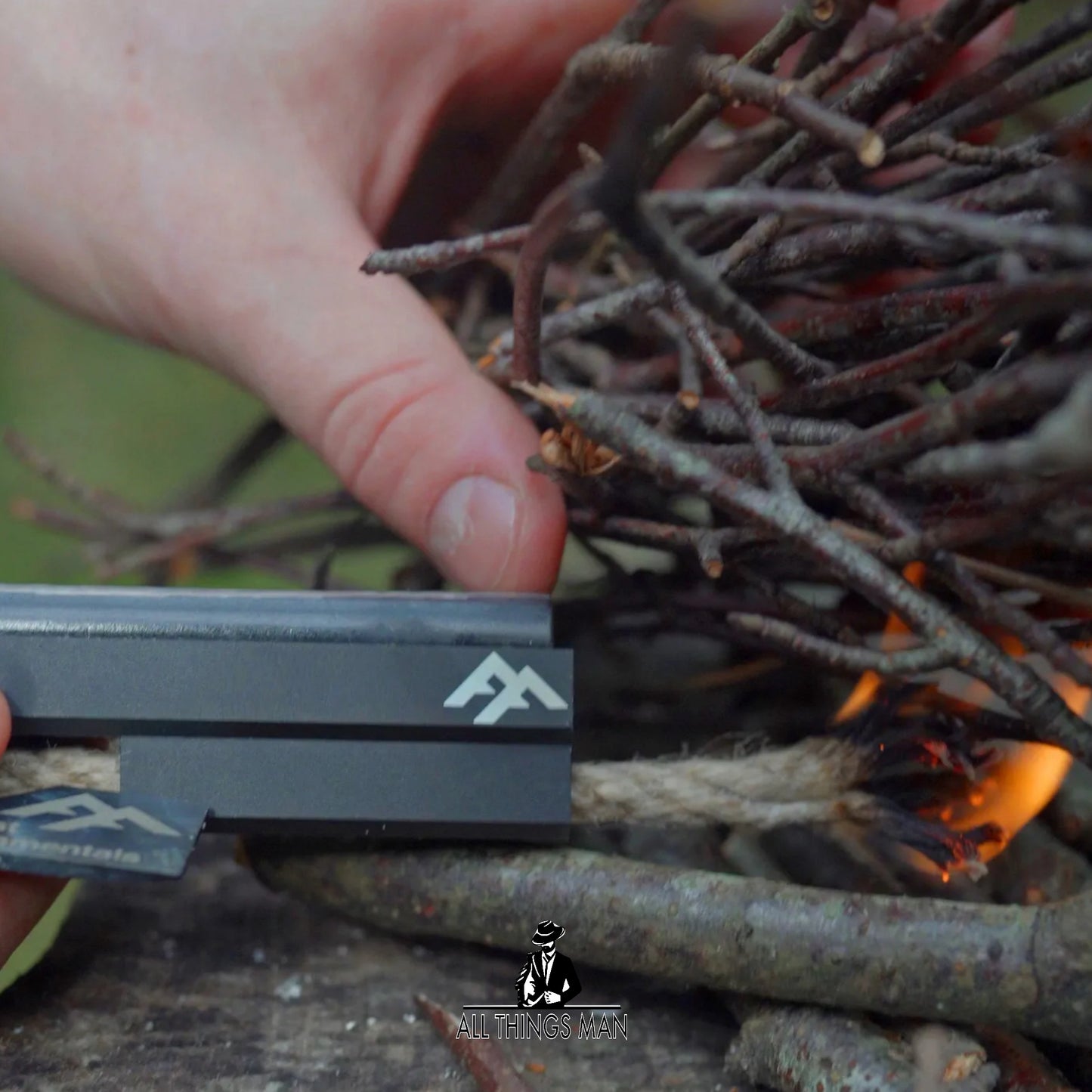 Forest Fundamentals™ Stealth Fire Starter™ | Ultimate Ferro Rod Fire Starter