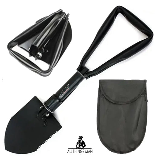 Xtremeauto Folding Shovel Spade Digging Multifunctional Compact Outdoor Camping