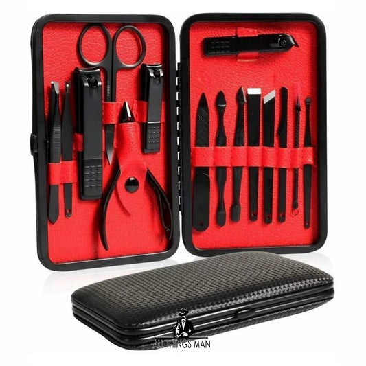 Nail Clippers Scissors Grooming Kit Men Manicure Pedicure Set Finger Toe