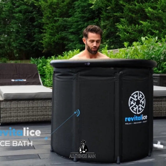 Revitalice 500L Ice Bath Bucket, Cold Water Therapy, Portable Ice Plunge Pool ❄️