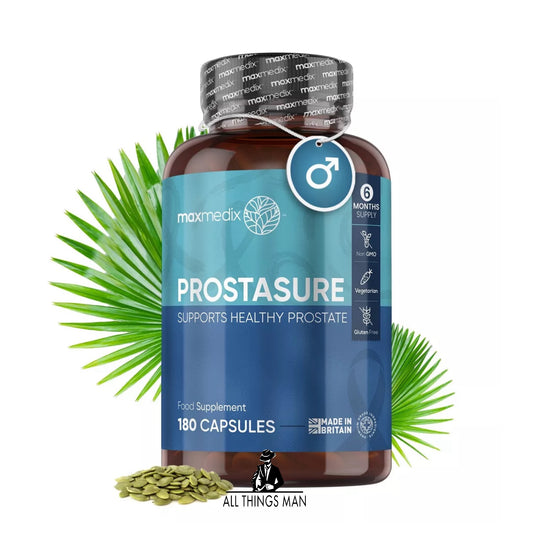 Saw Palmetto 180Capsules - Prostate health - Vitamin D3 Vitamin B6 Pumpkin seeds