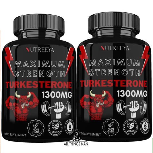 TURKESTERONE 1300mg 2 PAK TESTOSTERONE BOOSTER MAX STERKTE POTENT