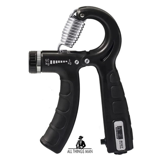 5-60KG Sport Hand grip Strengthener Adjustable Forearm Trainer Finger exerciser with counter