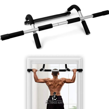 GYM FITNESS BAR CHIN UP PULL UP STRENGTH SITUP DIPS EXERCISE WORKOUT DOOR BARS