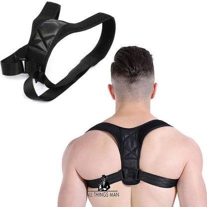 Posture Corrector Shoulder Support Belt Bad Back Brace Lumbar for Men & Women