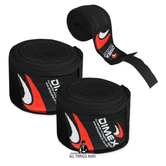 Boxing Hand Wraps Hook & Loop Cotton Bandage Fist Protective Inner Gloves