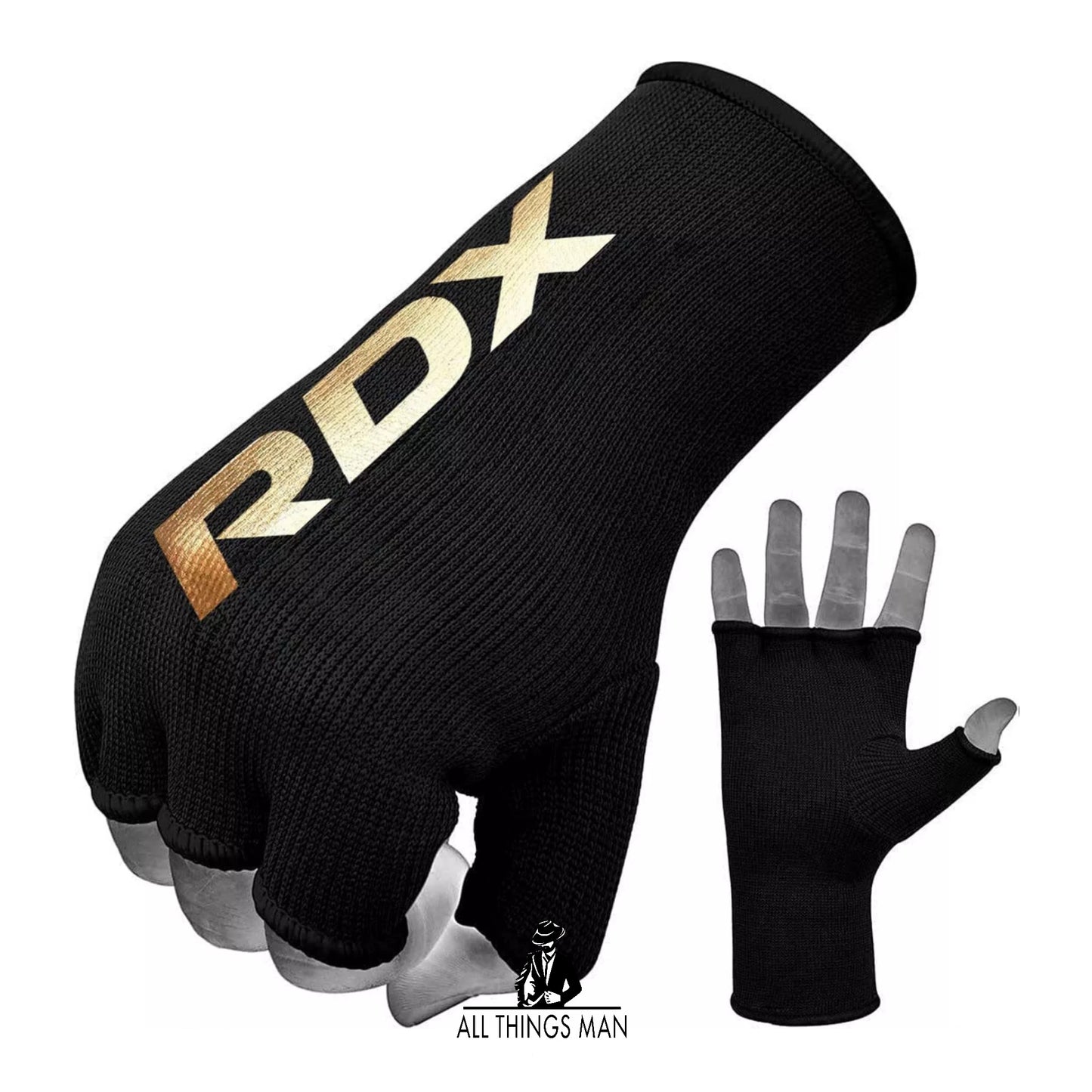 Boxing Hand Wraps by RDX, Elasticated Inner Gloves, Muay Thai Wraps, Boxing Wrap