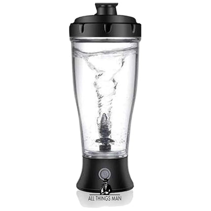 Electric Protein Mixer Shaker Bottle Cup Portable Blender Drink Gym Powder