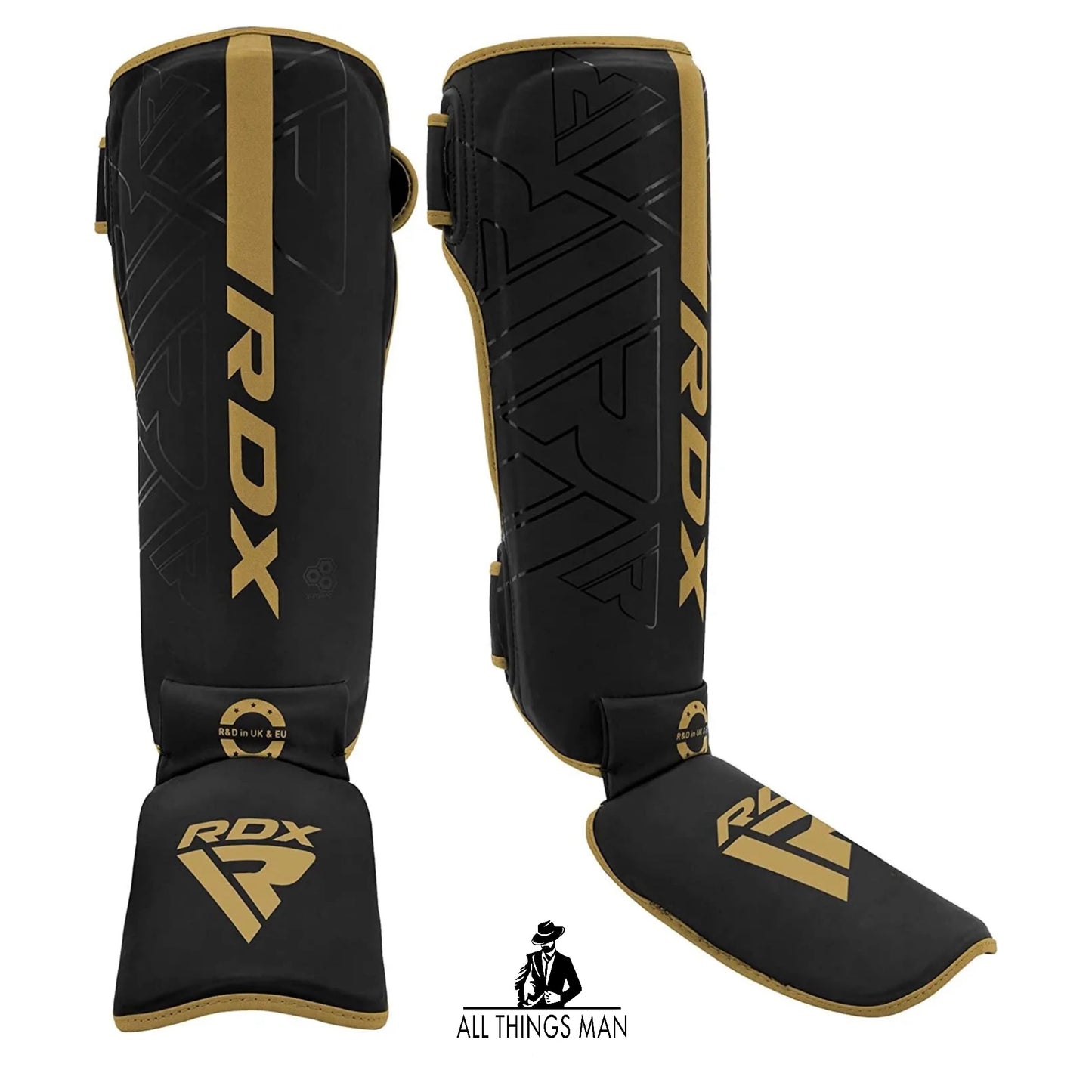 Shin guards instep by RDX, Boxing shin pads, MMA shin instep, Kickboxing instep