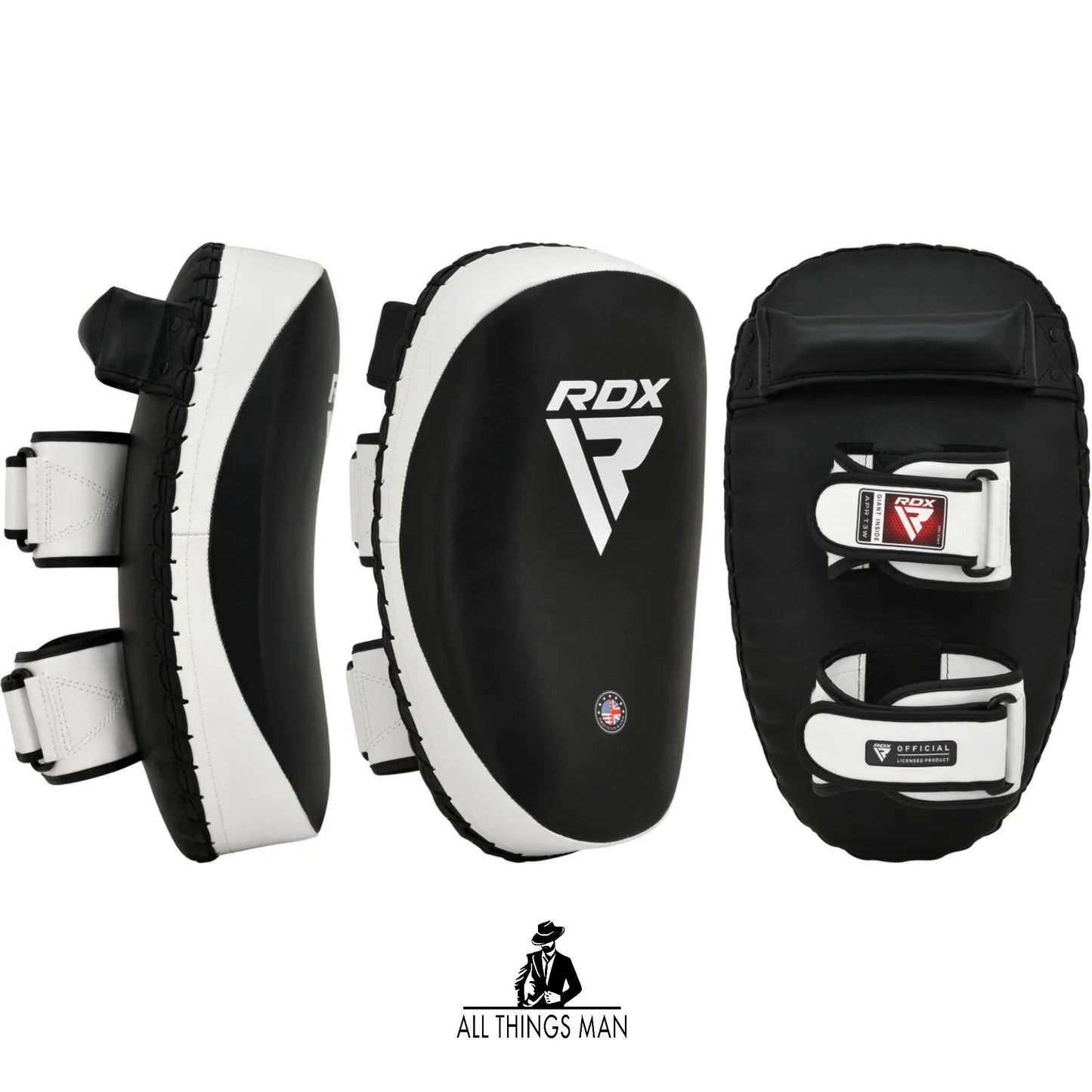 RDX Pair of Kick Boxing Thai Pads Strike Shield Arm Pads Punching MMA Focus Pad