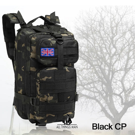 30L Military Tactical Army Backpack Rucksack Camping Hiking Trekking Outdoor Bag