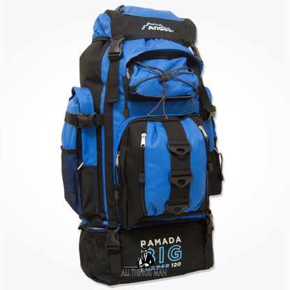 Andes Ramada 120L Extra Large Hiking Camping Backpack/Rucksack Luggage Bag