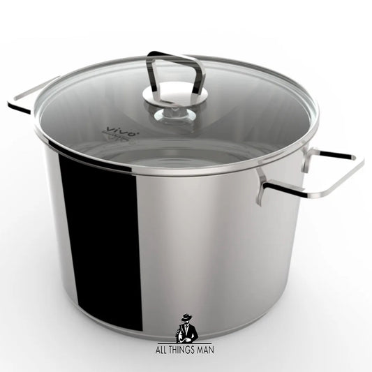 Vivo 24 cm Casserole Pan With Lid Suitable for All Stoves Stay    ATM.CO.BP01A