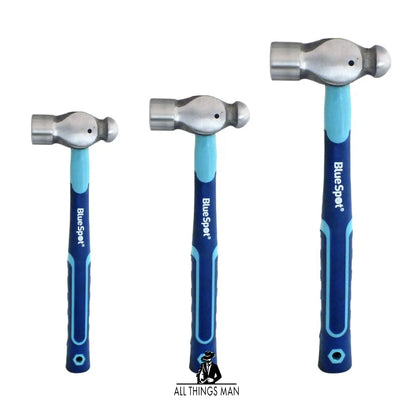 BLUESPOT 26100 3PC BALL PEIN HAMMER SET 8OZ 16OZ 32OZ LIFETIME WARRANTY.   ATM.T.BPH01C