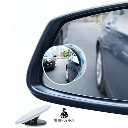 2x Blind Spot Mirror Rear Side View Towing Car Van Motorcycle Adjust Wide Angle