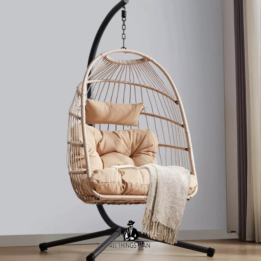 Hanging Egg Chair Swing Garden Chair Rattan Indoor Outdoor Furniture Hammock