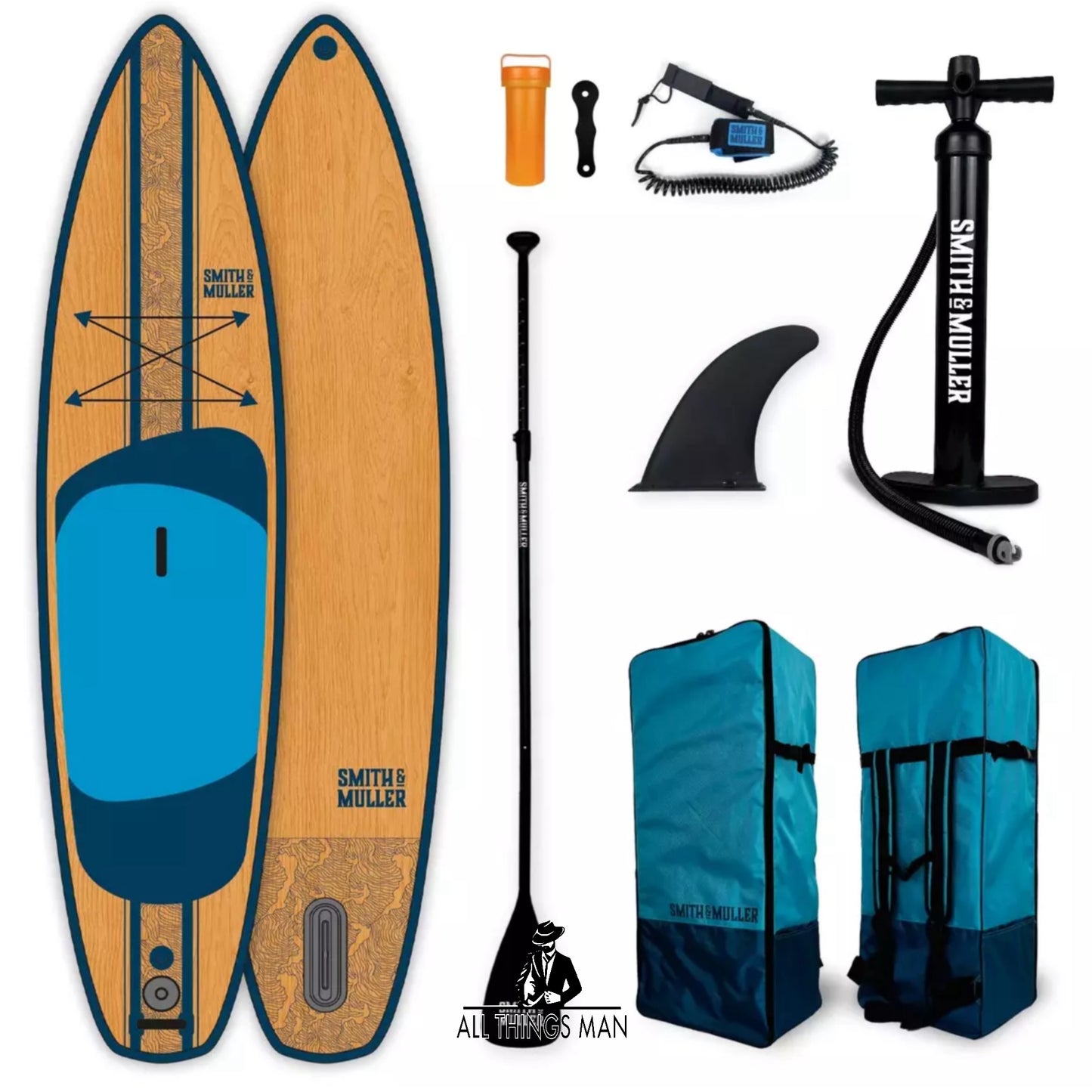 11’2 Cruise Inflatable Paddleboard Package - All Round Touring Stand Up SUP