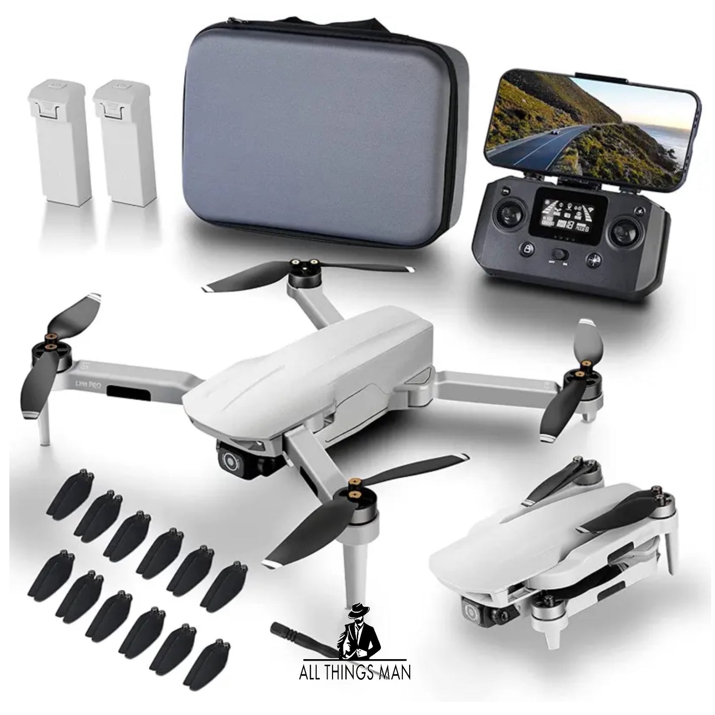 5G 4K GPS Drone with Camera WiFi RC Quadcopter Brushless Auto Return Follow Me