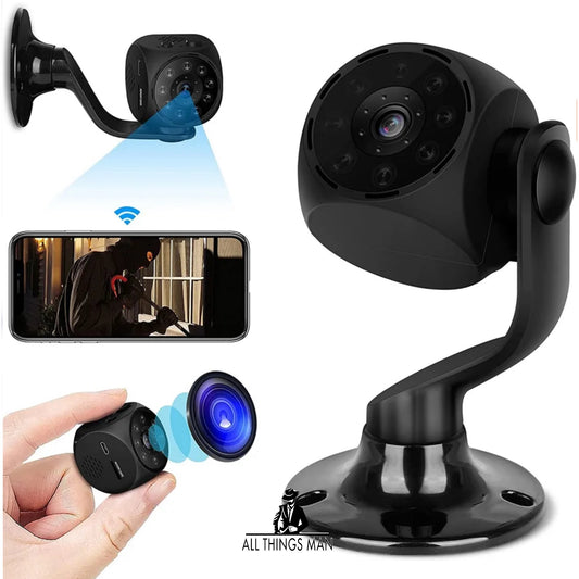 HD 1080P 4K WIFI Spy Mini Camera DIY Hidden Wireless IP Nanny DVR Cam UK