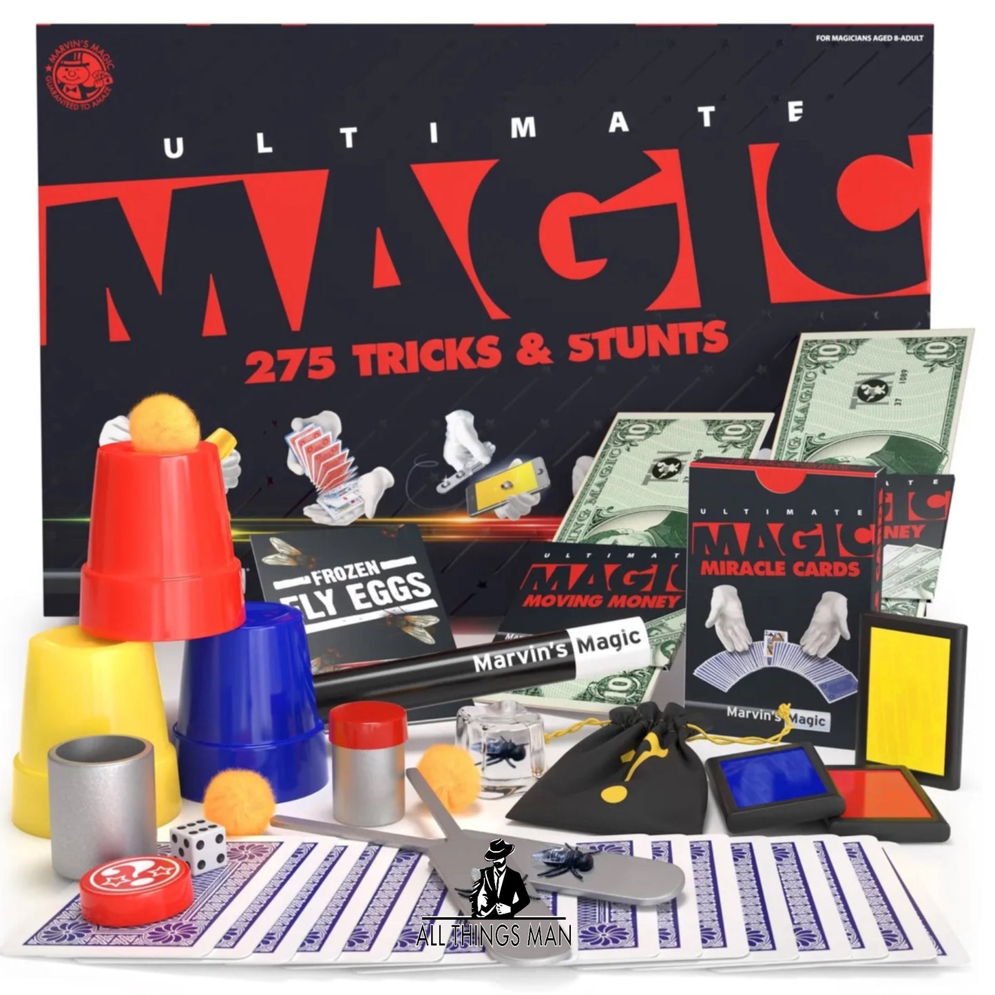 Marvin's Magic - 275 Ultimate Magic Tricks and Stunts - Magic Set