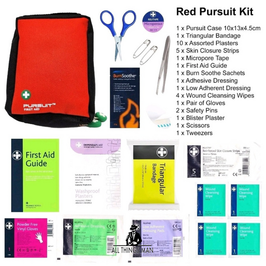 Compact First Aid Kit - Emergency Medical Home Travel Outdoor Camping Hiking