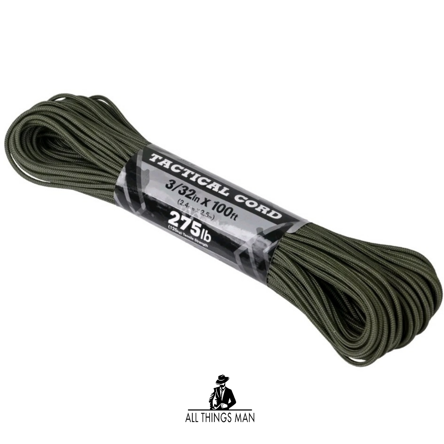 Atwood Rope 275 Tactical Cord 100ft Camping Survival Kit Multi Purpose Nylon