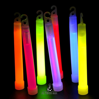 18Pcs Premium Glow Sticks Light Up Sticks 6 inch Long Party Neon Safety Light